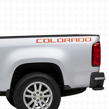 Colorado-lettering bedieningsvak vinyl decal sticker voor Chevrolet Colorado_4