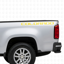 Colorado-lettering bedieningsvak vinyl decal sticker voor Chevrolet Colorado_5