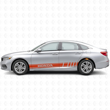 Getinte Racing Strepen Zij Vinyl Decal Sticker voor Honda Accord_5