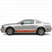 Racing Stijl Custom Strepen Zij Vinyl Decal Kit voor Musclecar Musclecarmodel_4