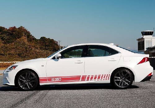 2X Multiple Color Graphics IS350 Symbool Sport Car Racing Vinyl Decal Sticker