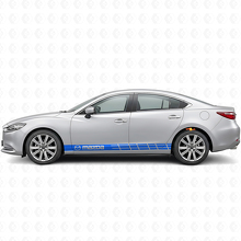 Geëtikte Strepen Zij Vinyl Decal Sticker voor Mazda Mazda3_2