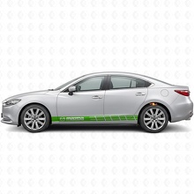 Geëtikte Strepen Zij Vinyl Decal Sticker voor Mazda Mazda3_3