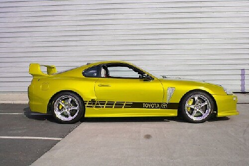 Meerdere kleuren grafische iA / iM / TRD / Supra autorace sticker sticker