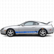 Toyota Logo Strepen Zij Vinyl Decal Stickers voor Toyota Supra_2