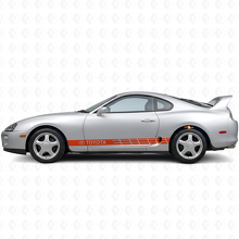 Toyota Logo Strepen Zij Vinyl Decal Stickers voor Toyota Supra_4