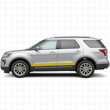 Aangepast Racing Zijstrepen Vinyl Decal Kit voor Musclecar Explorer Expedition_5