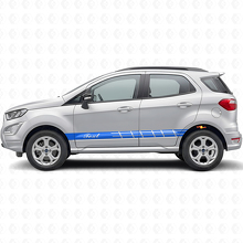 Custom Racing Zijstrepen Vinyl Decal Kit voor Musclecar EcoSport GT_2