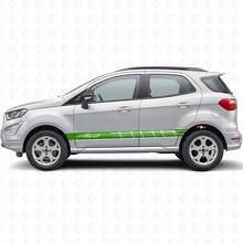 Custom Racing Zijstrepen Vinyl Decal Kit voor Musclecar EcoSport GT_3