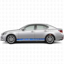 Racing Zijstrepen Vinyl Decal Set voor Lexus GS 350 F Sport / GS 450h_2
