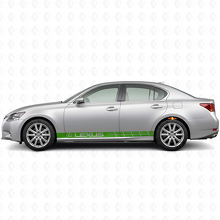 Racing Zijstrepen Vinyl Decal Set voor Lexus GS 350 F Sport / GS 450h_3