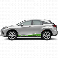 Racing Style Strepen Zijkant Vinyl Decal Kit voor Lexus RX 350_3