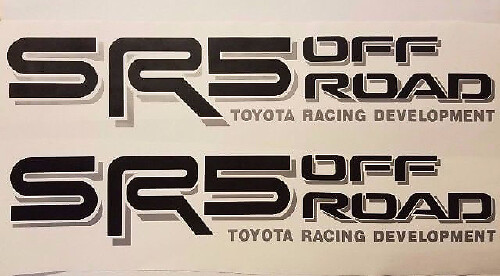 SR5 Offroad Zijdecalset voor Toyota Tacoma Tundra