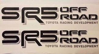 SR5 off-road toyota tacoma toendra truck sticker Sticker (set)