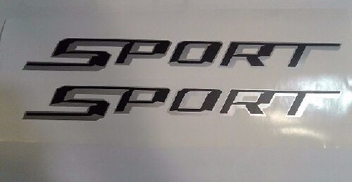 Sport Dodge Ram dakota sticker stickers truck SET Elke kleur