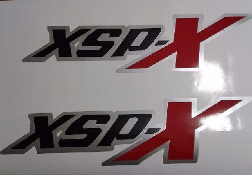 XSP-X Zij Vinyl Decal Set voor Toyota Tundra of Tacoma
