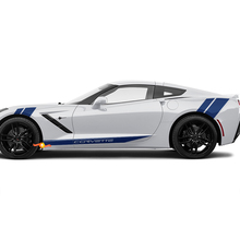 Corvette zijdeur en achterste spatbordstrepen voor Chevy Corvette
 3