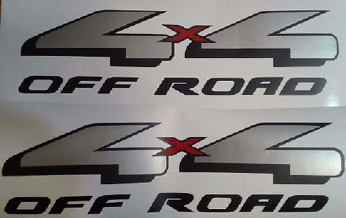 4x4 sticker sticker silverado vrachtwagen chevrolet (SET)
