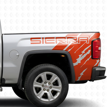 Bedrukte Verweerde Stijl Vinyl Decal Kit voor de Zijwand van de GMC Sierra 2016_4