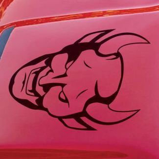 Dodge Demon Challenger SRT Hood Scoop Logo Ca Vinyl Sticker Grafische Sticker