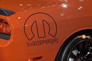 Mopar Logo Side Flare Truck Vinyl Sticker Challenger Grafische Auto