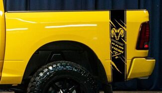 Dodge Ram 1500 RT HEMI Truck Bed Box graphic Stripe sticker sticker kit custom 2023