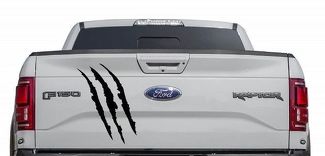 Ford F150 Raptor SVT bed achterklep klauw Kras grafische sticker sticker