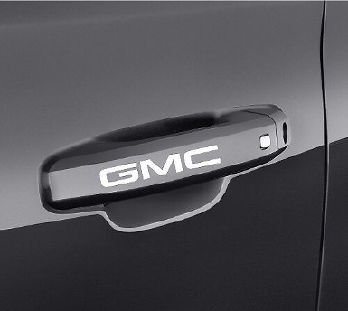 GMC Deurgreep Vinyl Stickers Set voor GMC Acadia Sierra Yukon