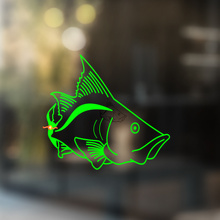 Predatory Fish Universele Vinyl Decal Sticker_2