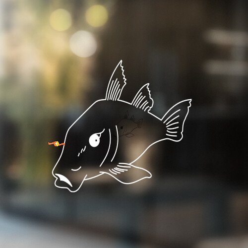 Carp Fish Universele Vinyl Decal Sticker