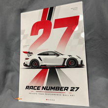 Motorsport Nummer Poster Glanzend Acryl Muurkunst Paneel_2