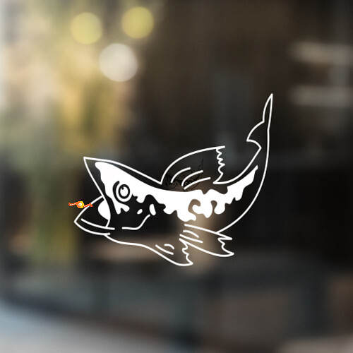 Largemouth Bass Vis Universele Vinyl Decal Sticker