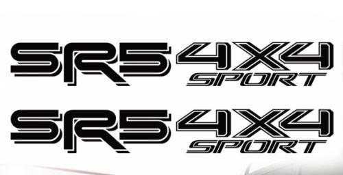 Toyota SR5 4X4 sport 2016 2017 Tacoma Tundra Truck paar stickers Sticker 2 sticker