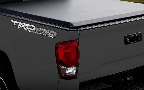 TRD PRO Toyota Racing Development Tacoma Tundra Bed Side Vinyl Decals Stickers 2 Kleuren
