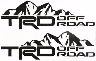 Toyota TRD Mountain Off Road Tacoma Tundra Decals vrachtwagenstickers