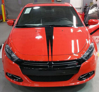 2013-2017 Dodge Dart gesplitste Hood stripe sticker sticker