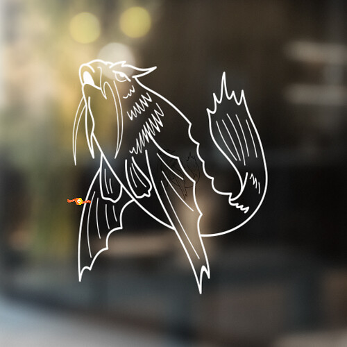 Beetkarper Vis Universele Vinyl Decal Sticker