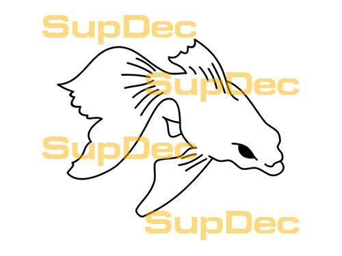 VINYL Kunst Wand Raam Badkamer Sticker Decal verwijderbaar #10
