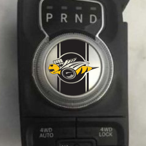 Dodge Ram Rumble Bee Stinger Edition logo Pookknop Decal Sticker Grafisch Vinyl