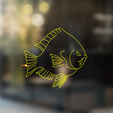 Bluegill Fish Universele Vinyl Decal Sticker_3