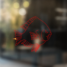 Bluegill Fish Universele Vinyl Decal Sticker_4