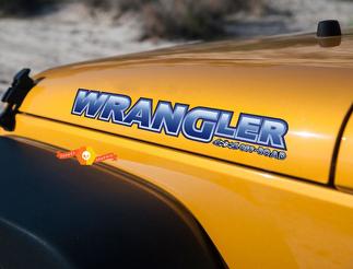 Jeep Hood stickers stickers - Wrangler- PIRATE 4x4 Off Road - KIES KLEUR - set van 2 stuks