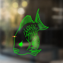 River Fish Universele Vinyl Decal Sticker_2