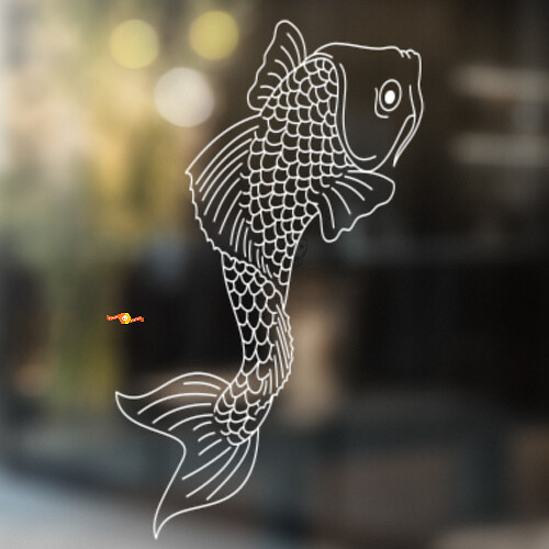 Koi Karper Universele Vinyl Decal Sticker