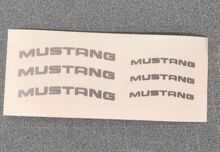 Remklauw Hoge Temperatuur Vinyl Decal voor Musclecarmodel_2