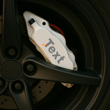 Aangepaste Tekst Remklauw Hoge Temperatuur Vinyl Sticker voor Jeep_2
