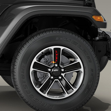 Custom Tekst Wiel Vinyl Decal Stickers Set voor Jeep 5