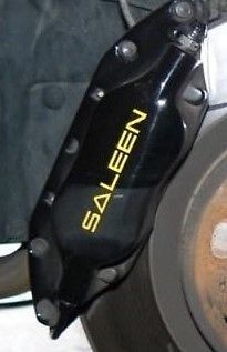 Saleen remklauw hittebestendige vinylstickerset