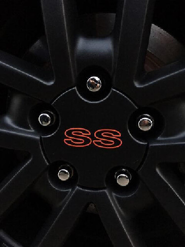 SS Wieldop Vinyl Stickers Set voor Chevrolet Camaro