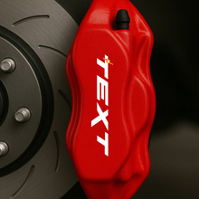 Aangepaste Tekst Remklauw Hoge Temperatuur Vinyl Decal Sticker Set van 8 Voor Jeep 2